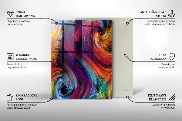 Worktop saver Colorful marble