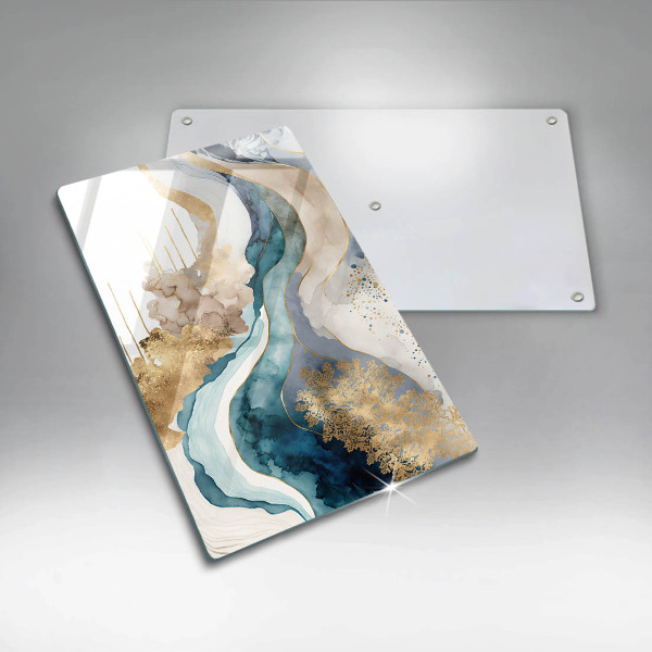 Worktop saver Colorful marble