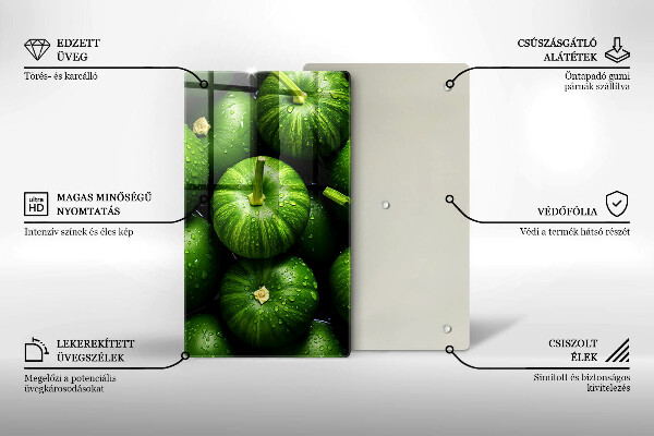 Worktop saver Green pumpkins