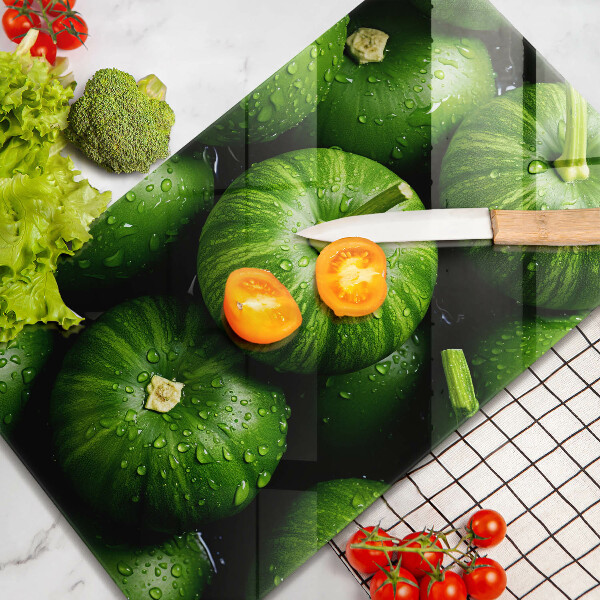 Worktop saver Green pumpkins