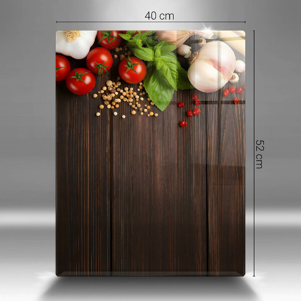 Worktop saver Vegetables on the table