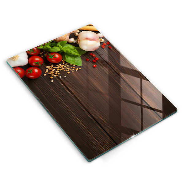 Worktop saver Vegetables on the table