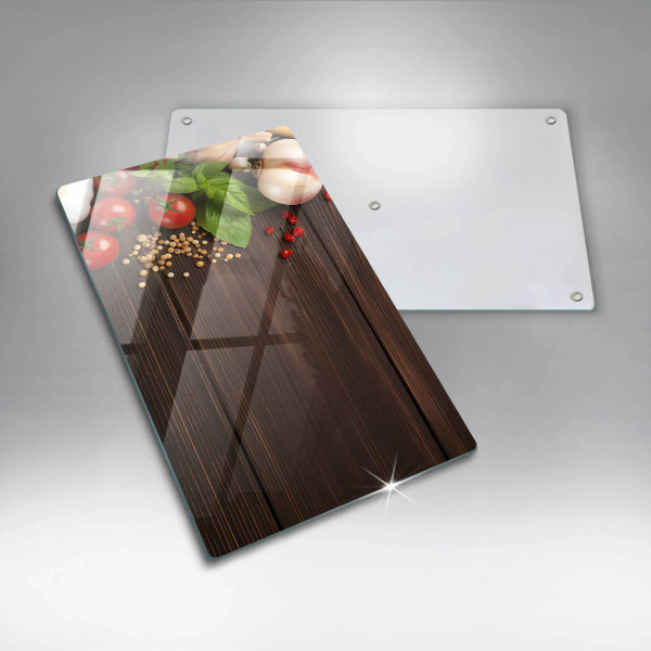 Worktop saver Vegetables on the table