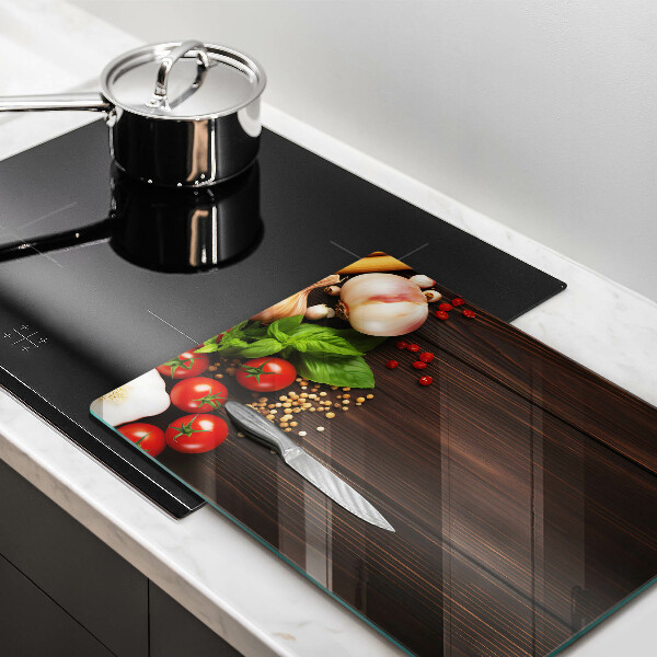 Worktop saver Vegetables on the table