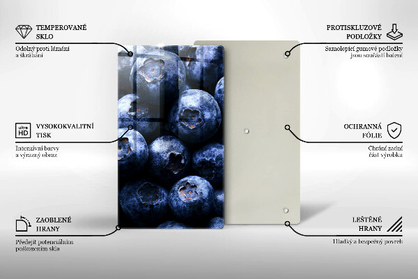 Worktop saver Berries close-up