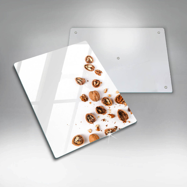 Worktop saver Nuts on a white background