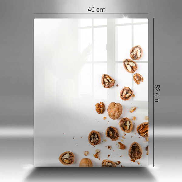 Worktop saver Nuts on a white background