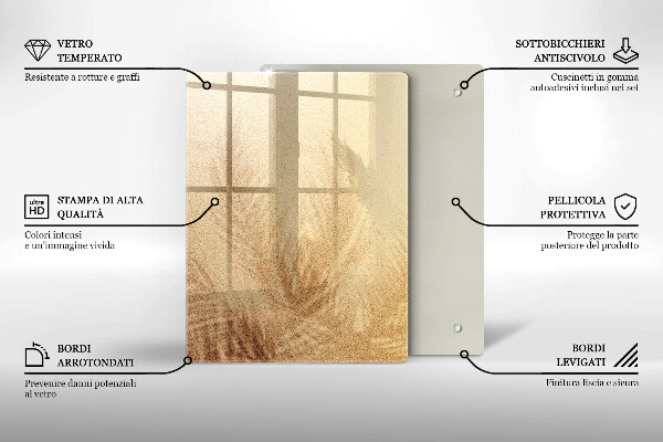 Worktop saver Nuts on a white background