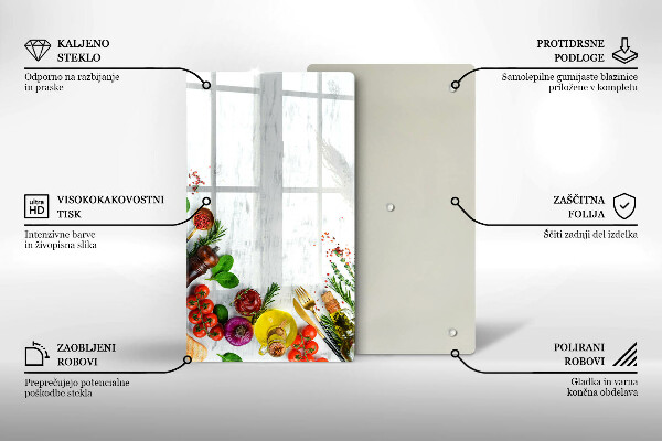 Worktop saver Vegetables and spices