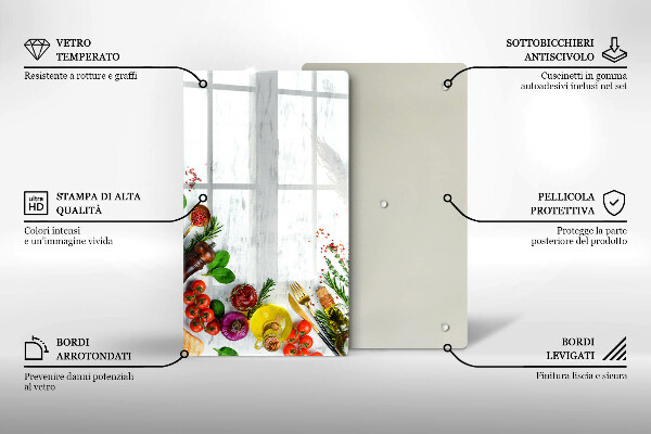 Worktop saver Vegetables and spices