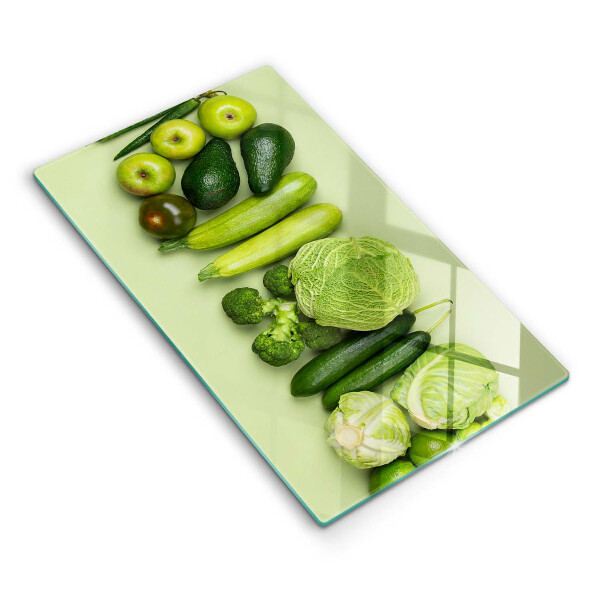 Worktop saver Green fruits and vegetables