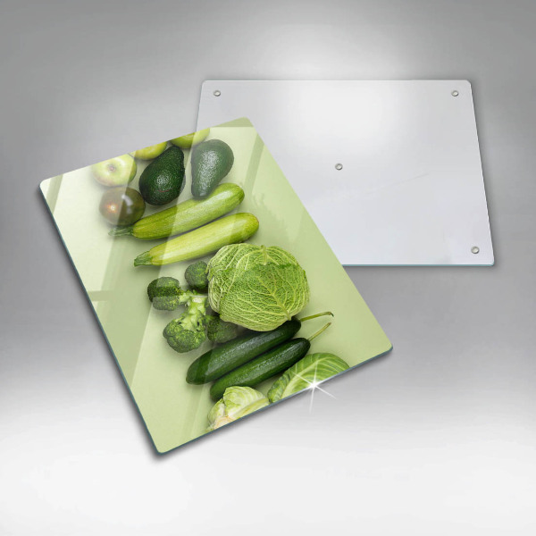Worktop saver Green fruits and vegetables