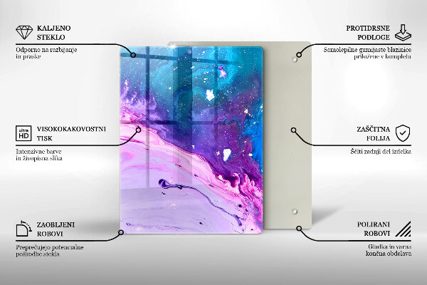 Worktop saver Green fruits and vegetables