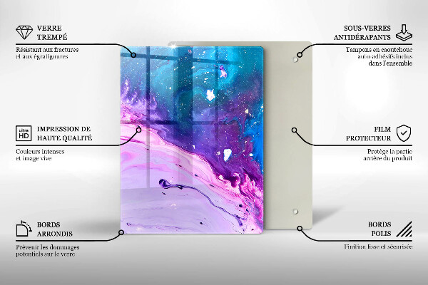 Worktop saver Green fruits and vegetables