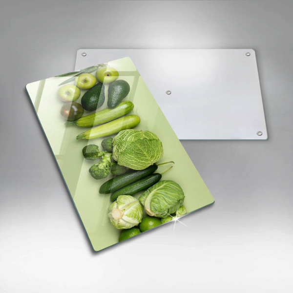 Worktop saver Green fruits and vegetables