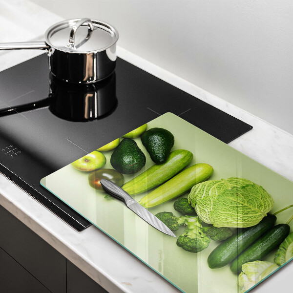 Worktop saver Green fruits and vegetables