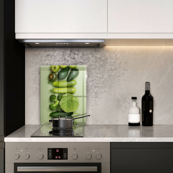 Worktop saver Green fruits and vegetables