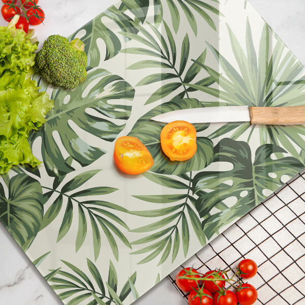 Worktop saver Illustration of Monster leaves