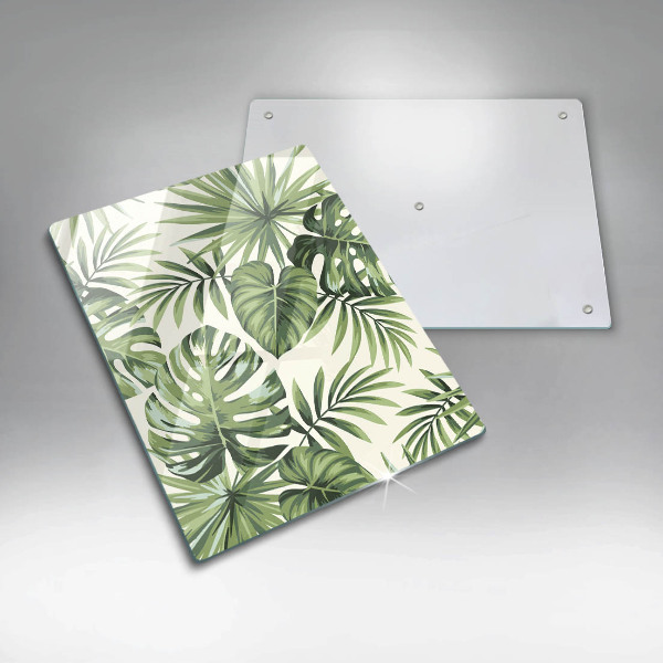 Worktop saver Illustration of Monster leaves