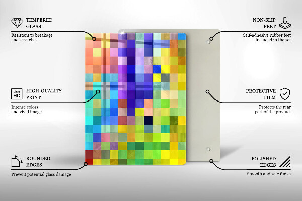Worktop saver Illustration of Monster leaves