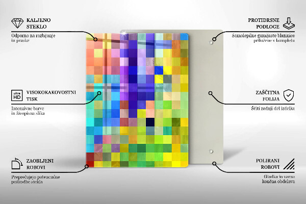 Worktop saver Illustration of Monster leaves