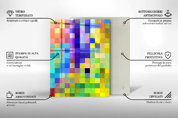 Worktop saver Illustration of Monster leaves