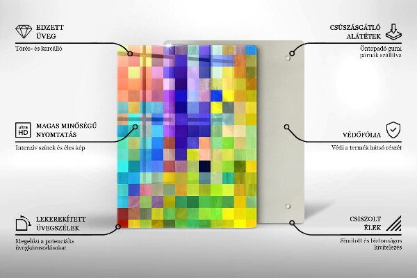 Worktop saver Illustration of Monster leaves