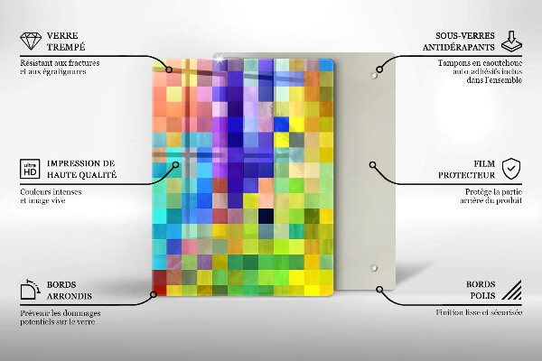 Worktop saver Illustration of Monster leaves