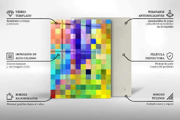 Worktop saver Illustration of Monster leaves