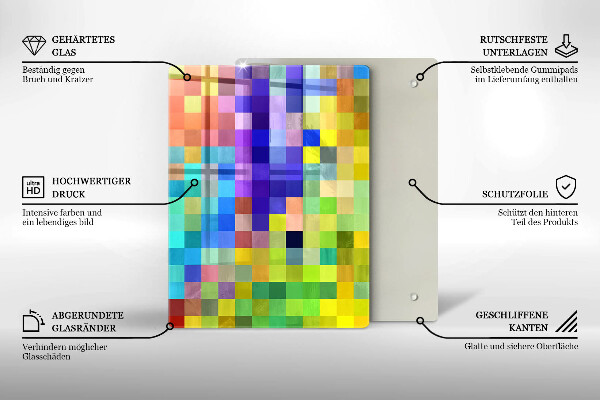 Worktop saver Illustration of Monster leaves