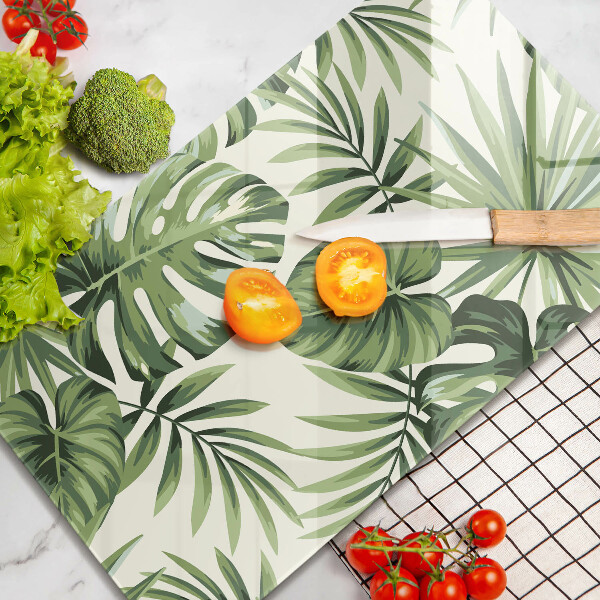 Worktop saver Illustration of Monster leaves