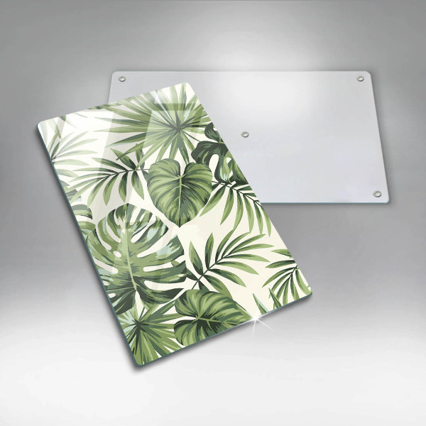Worktop saver Illustration of Monster leaves