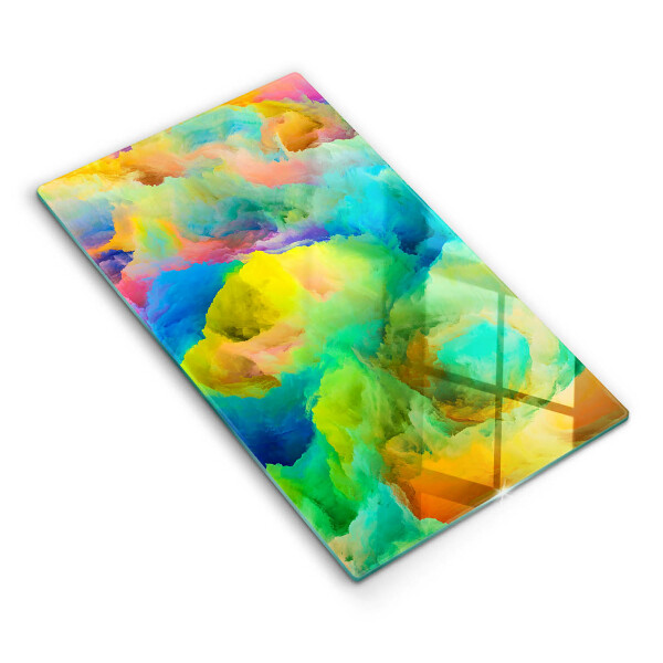 Cutting board Colorful abstraction