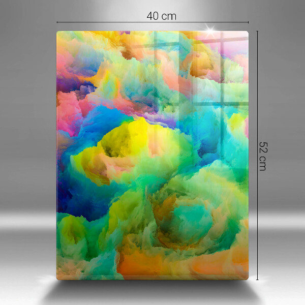 Cutting board Colorful abstraction