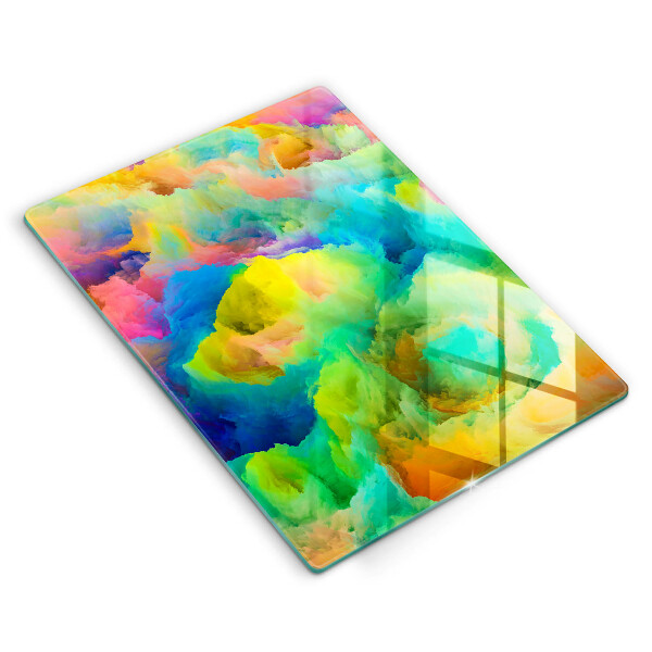 Cutting board Colorful abstraction