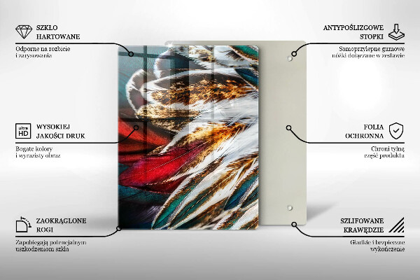 Cutting board Colorful abstraction