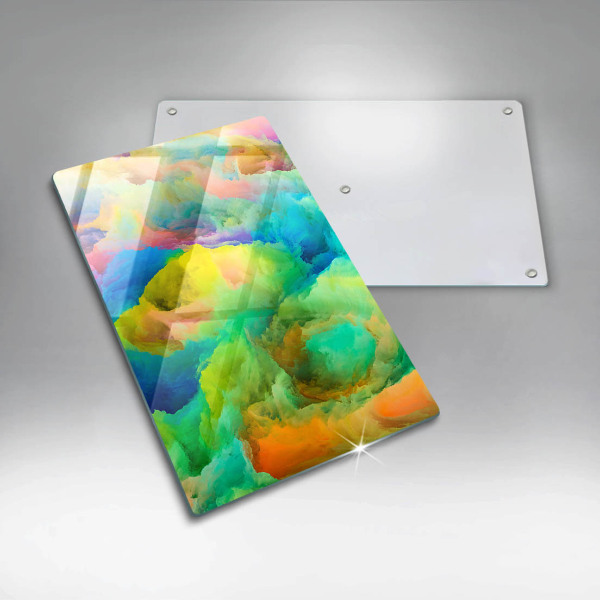 Cutting board Colorful abstraction