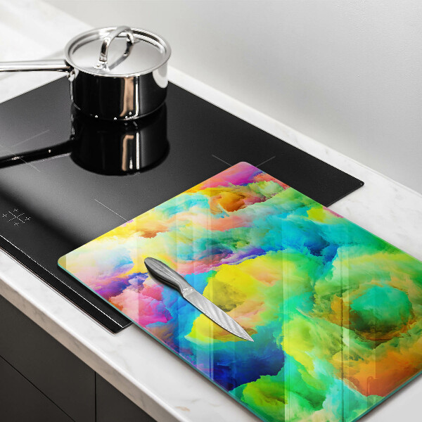 Cutting board Colorful abstraction