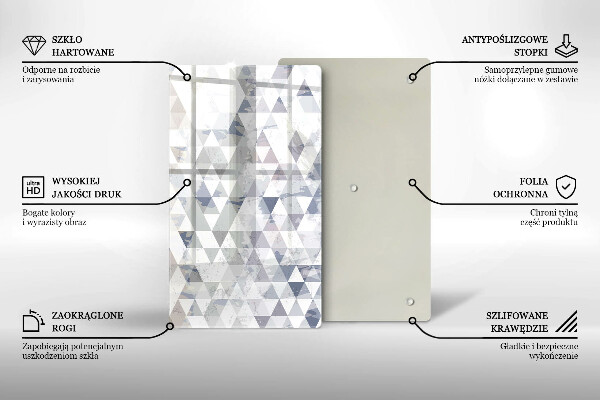 Cutting board Triangle pattern