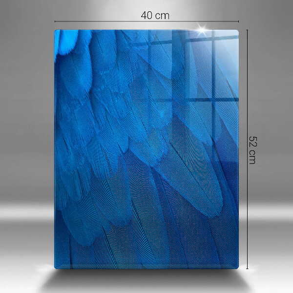 Cutting board Bird feathers