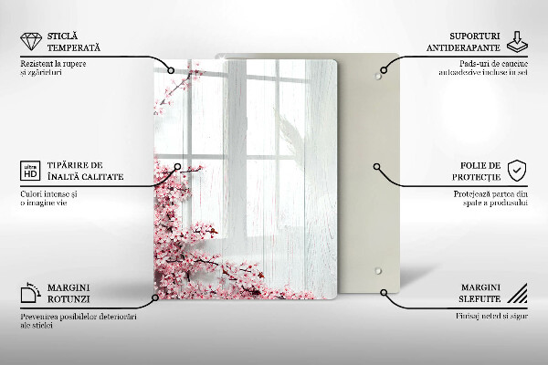 Cutting board Bird feathers