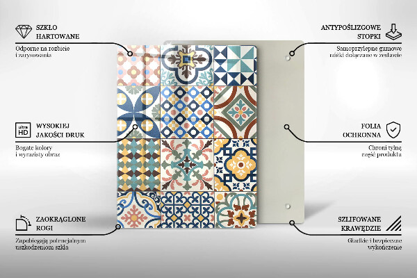 Cutting board Delicate white marble