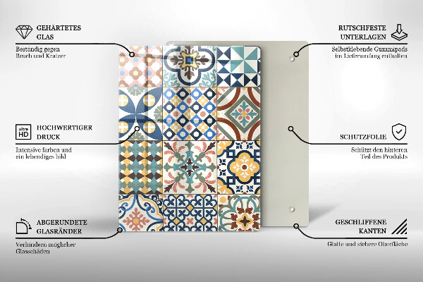 Cutting board Delicate white marble