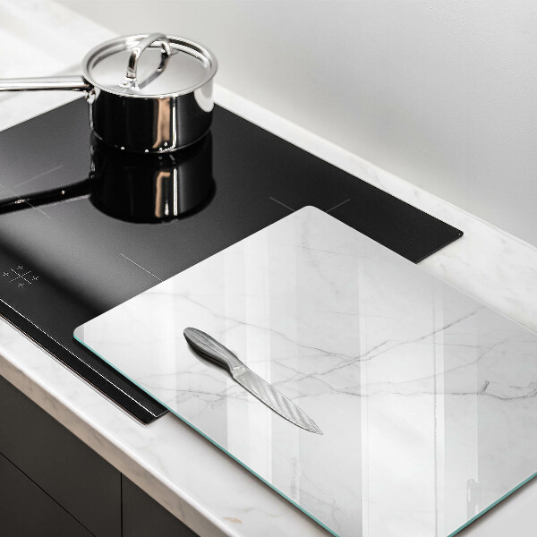 Cutting board Delicate white marble