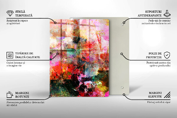 Cutting board Wine corks pattern