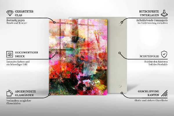 Cutting board Wine corks pattern