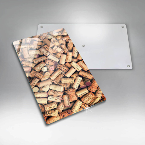 Cutting board Wine corks pattern