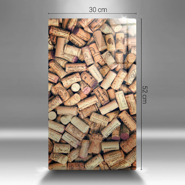 Cutting board Wine corks pattern