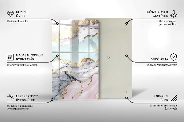 Worktop saver Pastel marble