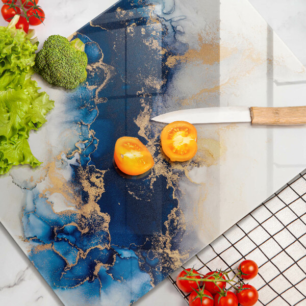 Worktop saver Abstraction with blue